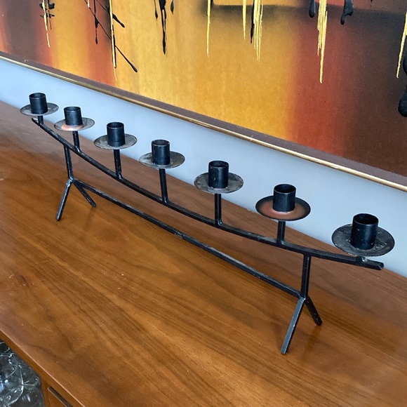 Iron candle holder - Picture 2 of 4